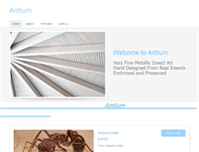 Tablet Screenshot of antium.com